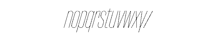Font 1241 Font LOWERCASE