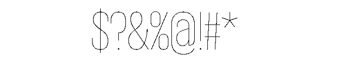Font 1243 Font OTHER CHARS
