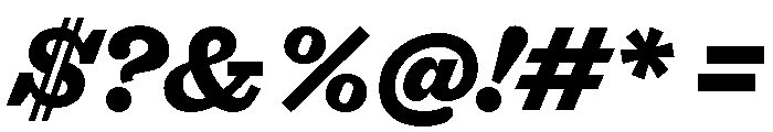 Font 1245 Font OTHER CHARS