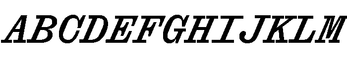 Font 1248 Font UPPERCASE