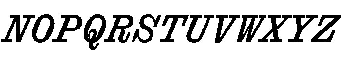 Font 1248 Font UPPERCASE