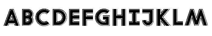 Font 124 Font UPPERCASE