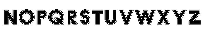 Font 124 Font UPPERCASE
