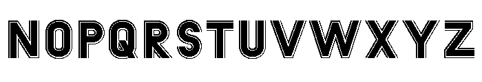 Font 124 Font LOWERCASE