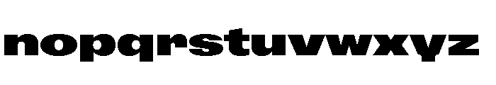 Font 1254 Font LOWERCASE