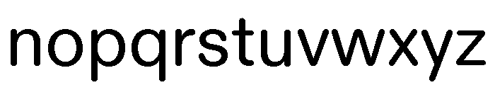 Font 125 Font LOWERCASE