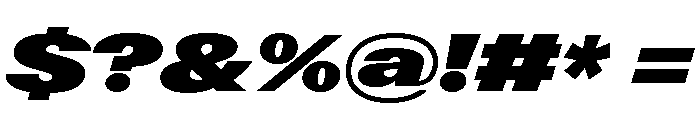 Font 1260 Font OTHER CHARS