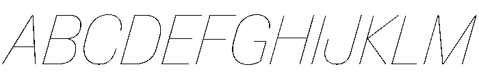 Font 1261 Font UPPERCASE