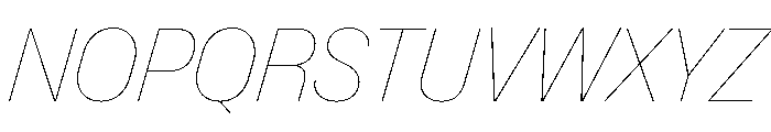 Font 1261 Font UPPERCASE