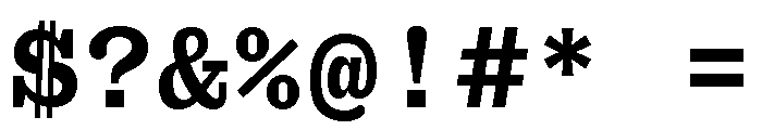Font 1270 Font OTHER CHARS