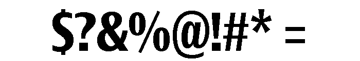Font 127 Font OTHER CHARS