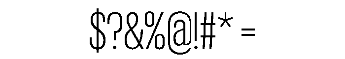Font 1272 Font OTHER CHARS