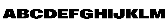 Font 1274 Font UPPERCASE
