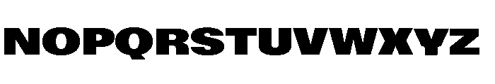 Font 1274 Font UPPERCASE