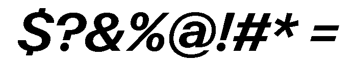 Font 1278 Font OTHER CHARS