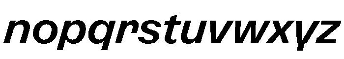 Font 1278 Font LOWERCASE