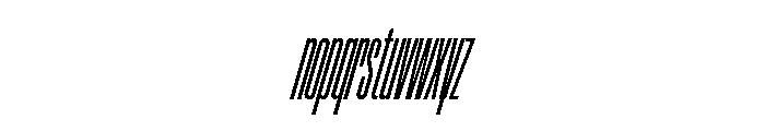 Font 1279 Font LOWERCASE