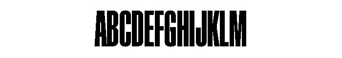 Font 1286 Font UPPERCASE
