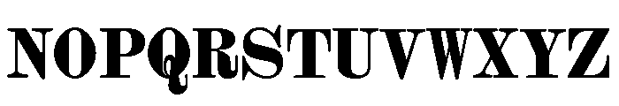 Font 1292 Font UPPERCASE