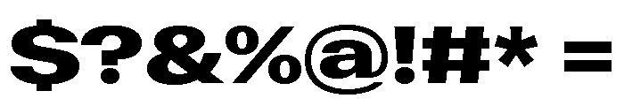 Font 1303 Font OTHER CHARS
