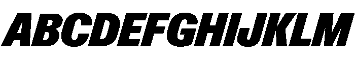 Font 1305 Font UPPERCASE