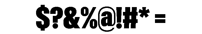 Font 1307 Font OTHER CHARS
