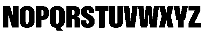 Font 1307 Font UPPERCASE