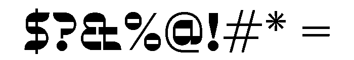 Font 131 Font OTHER CHARS