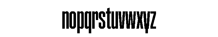 Font 1310 Font LOWERCASE