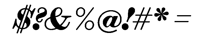 Font 1312 Font OTHER CHARS