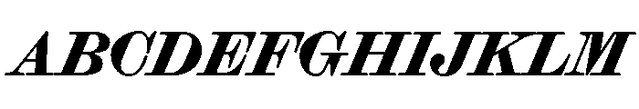 Font 1312 Font UPPERCASE