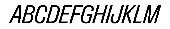 Font 1317 Font UPPERCASE