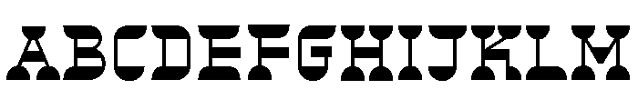 Font 131 Font UPPERCASE