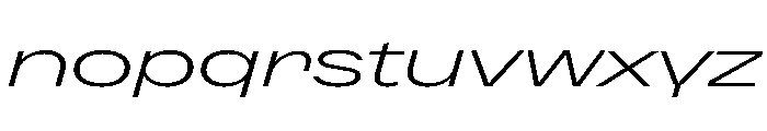 Font 1320 Font LOWERCASE