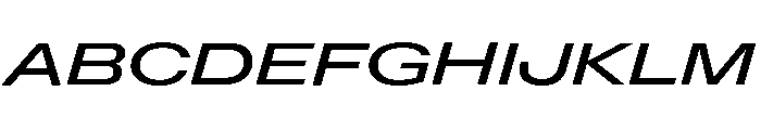 Font 1321 Font UPPERCASE