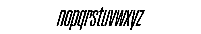 Font 1324 Font LOWERCASE
