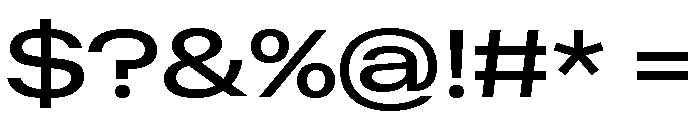 Font 1326 Font OTHER CHARS