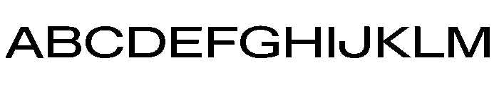 Font 1326 Font UPPERCASE