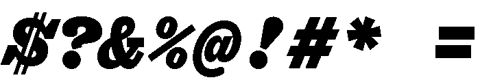 Font 1327 Font OTHER CHARS