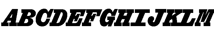 Font 1327 Font UPPERCASE