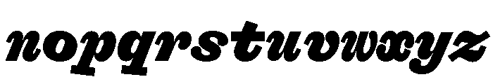 Font 1327 Font LOWERCASE