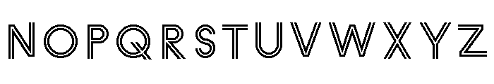 Font 132 Font UPPERCASE
