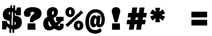 Font 1332 Font OTHER CHARS