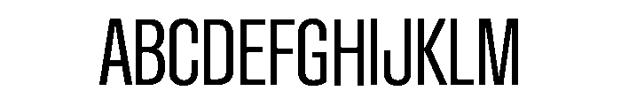 Font 1339 Font UPPERCASE
