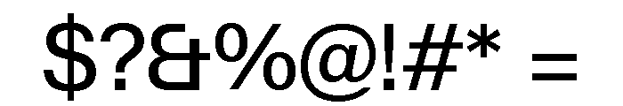 Font 134 Font OTHER CHARS