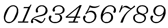 Font 1348 Font OTHER CHARS