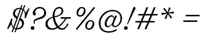 Font 1348 Font OTHER CHARS