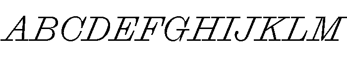Font 1348 Font UPPERCASE