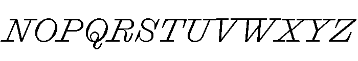 Font 1348 Font UPPERCASE