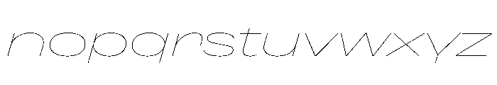 Font 1352 Font LOWERCASE